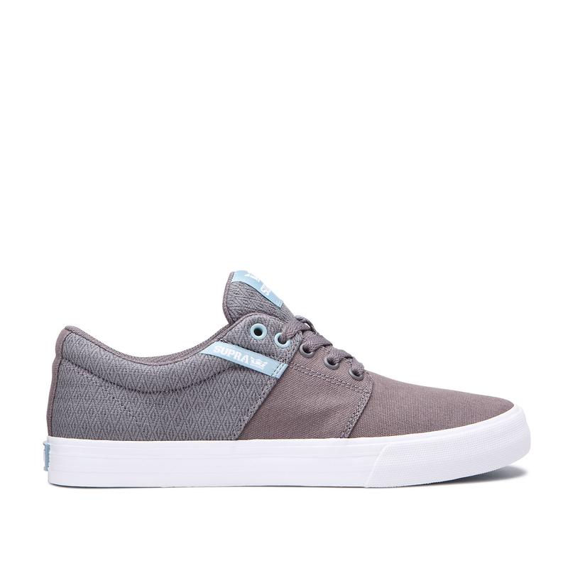 Zapatillas Bajas Supra Argentina Hombre - STACKS II VULC Gris Oscuro (OMWRY-6451)